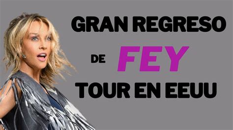  La Gran Gira de Fey: Un Viaje Musical a Través de México ¡Y Qué Sorpresa Nos Esperaba!